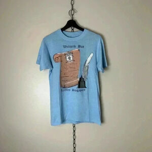 Vintage Writers Bar Singapore T-shirt  Medium